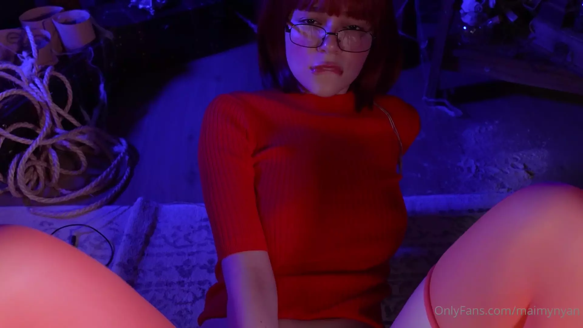 Se filtró en Onlyfans un vídeo de Maimy ASMR haciendo cosplay de Velma