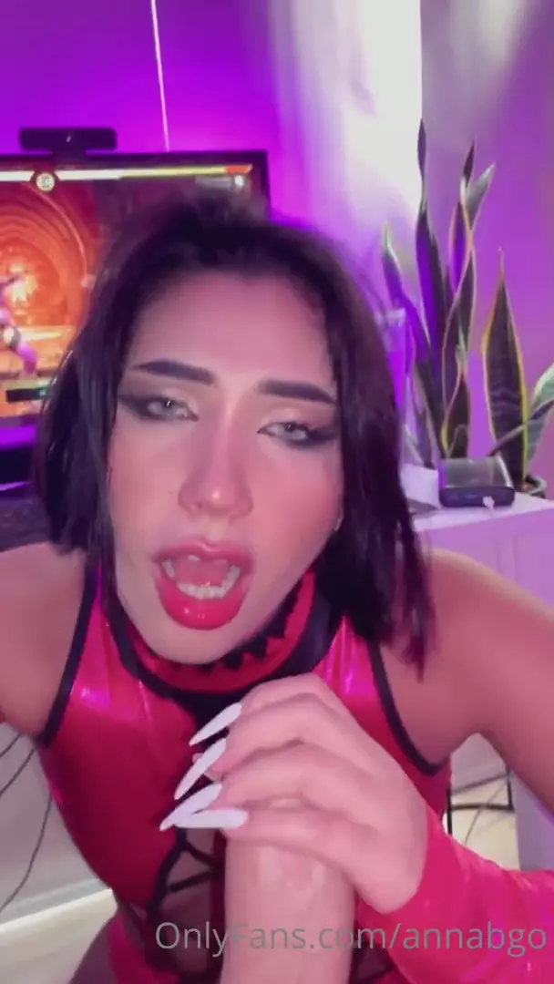 Se filtró video de Annabgo teniendo sexo mientras hacía cosplay