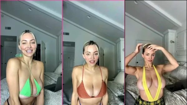 Lindsey Pelas filtros de Fishnet en video en vivo revelados