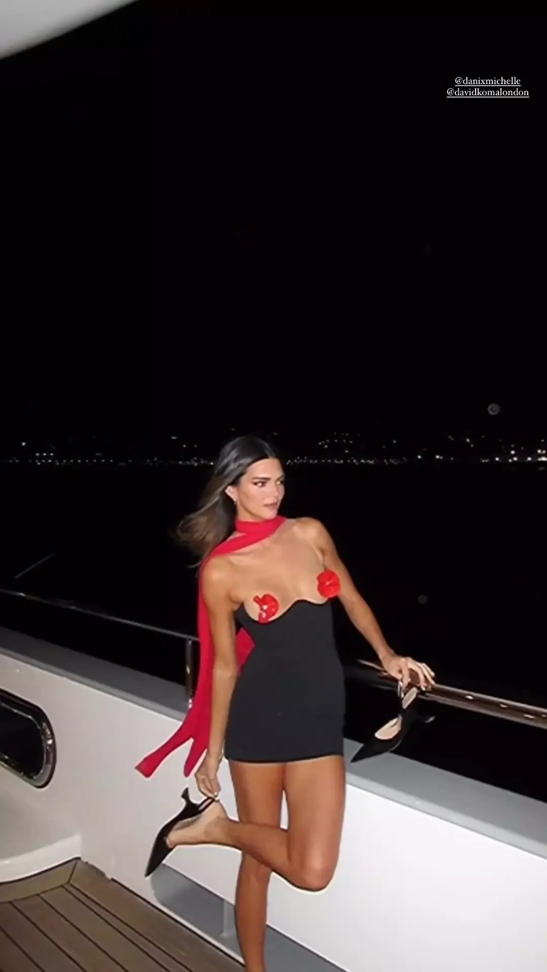 Kendall Jenner filtró un sincero video luciendo un vestido con empanadas