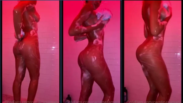 Carolina Samani expuesta en video filtrado en la ducha