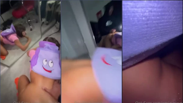 Franco video de Emily Rinaudo disfrazada de Dora se filtra en Onlyfans