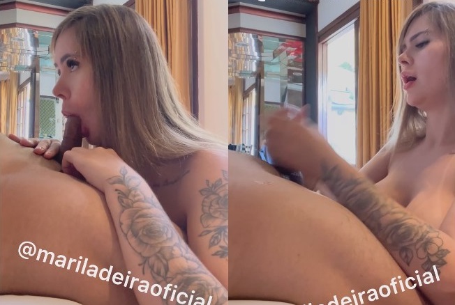 Mariana Ladeira se estimula y practica sexo oral con la otra persona