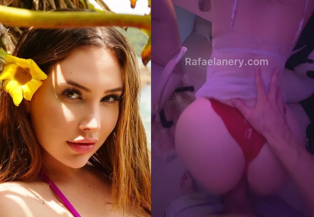 Rafaela Nery follando caliente con las bragas a un lado en Pornhub