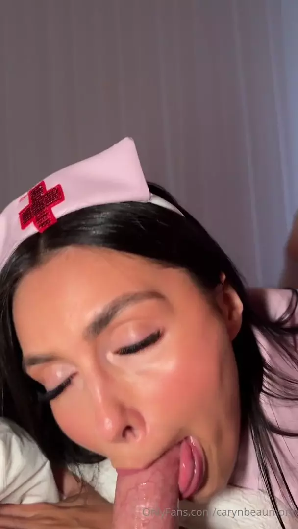 Se filtró el video de sexo facial de la enfermera de Caryn Beaumont