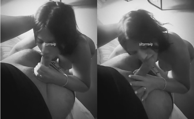 Sil Torra Torra follando oral caliente con el hombre más corpiño en una habitación de motel