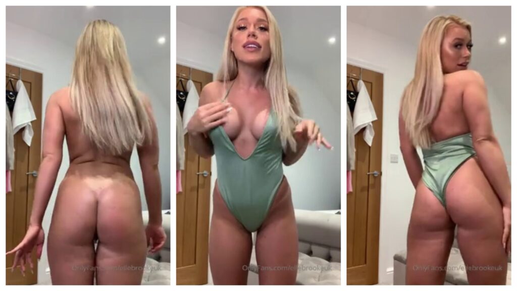 Vídeo POV de Elle Brooke desnuda y masturbándose